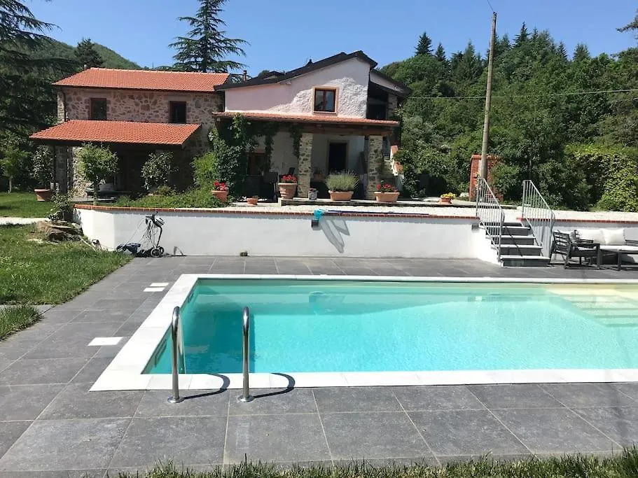 Casale Del Pozzo-Villa With Pool - Fosdinovo In The Borgo Of Pulica Tendola Villa